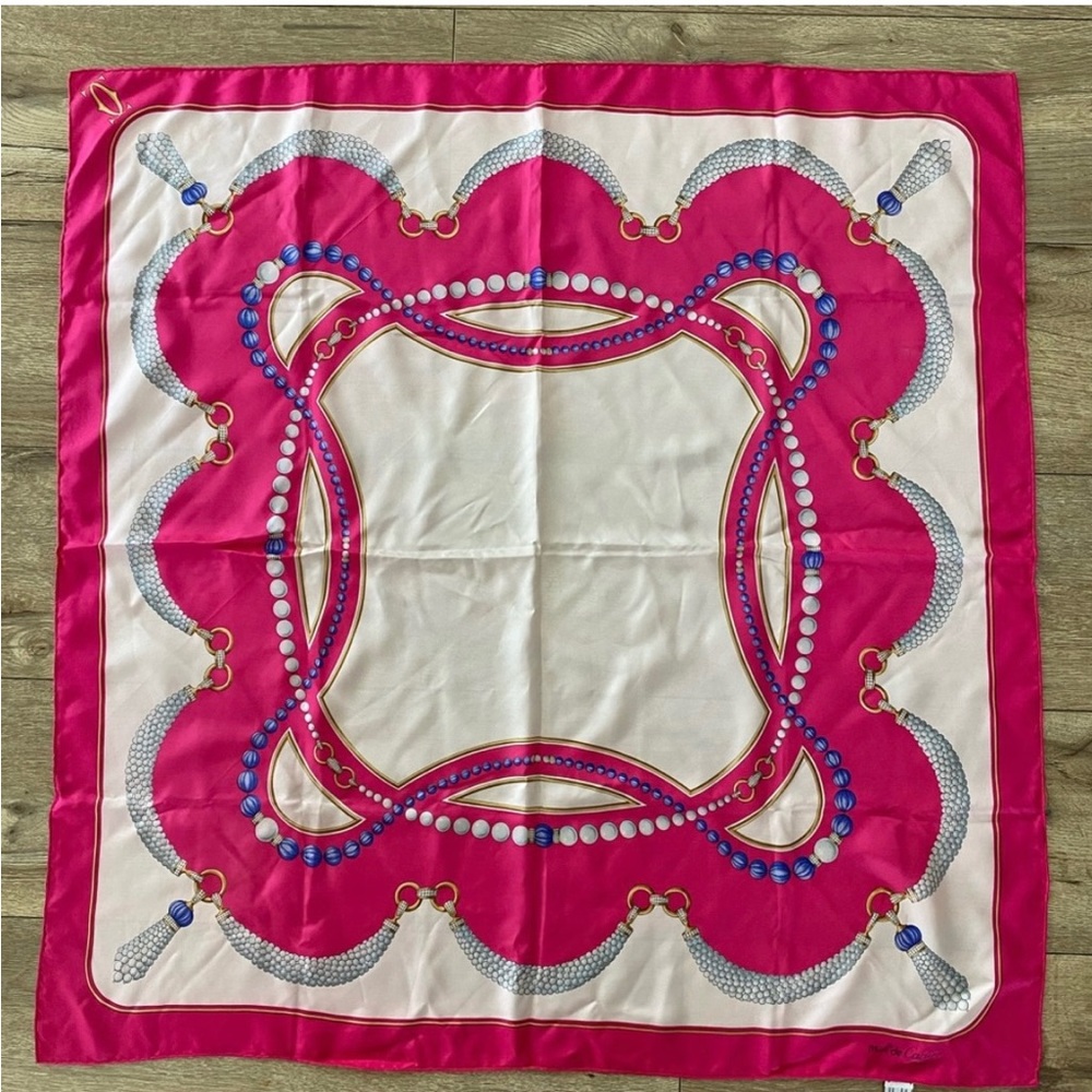 CARTIER Must de Cartier VINTAGE SCARF 32”